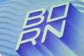 Наждак BORN синій